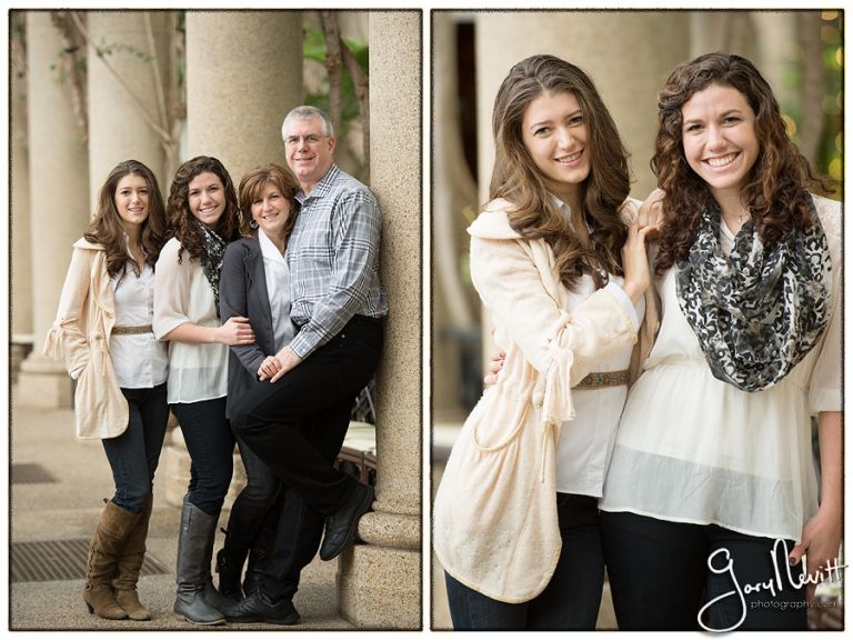 Longwood Gardens Family Portrait - Gary Nevitt Photography - Snowing - Winter - Russo-134