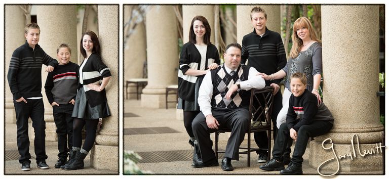 Longwood Gardens Family Portrait - Gary Nevitt Photography - Snowing - Winter - Russo-135