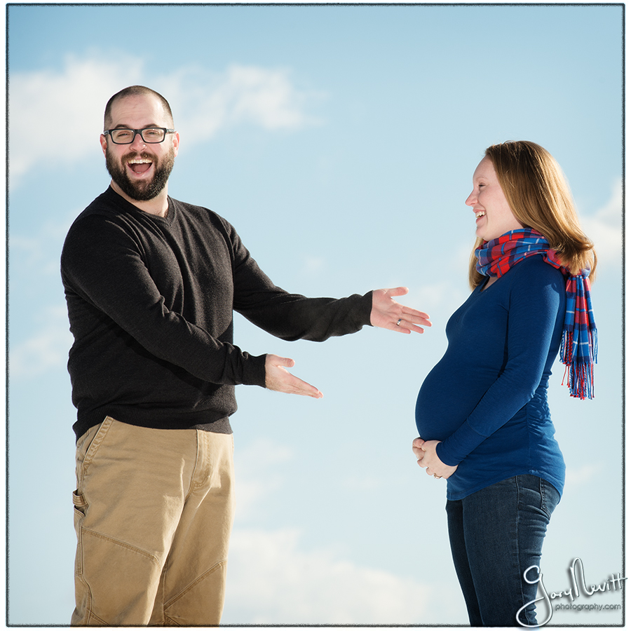 Maternity Photography - Snow - Pregnancy Pictures Gary N103evitt Photography-