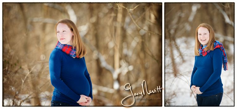 Maternity Photography - Snow - Pregnancy Pictures Gary N109evitt Photography-