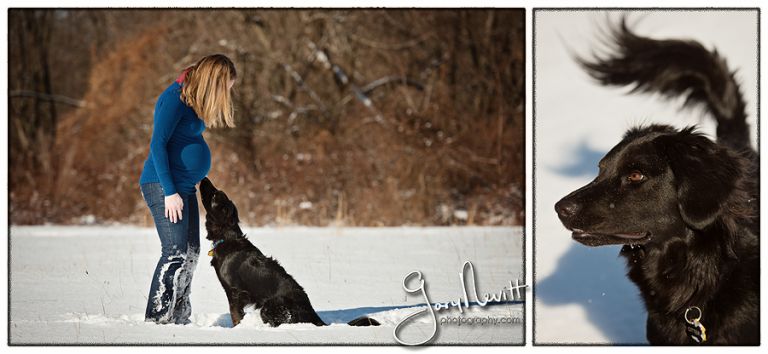 Maternity Photography - Snow - Pregnancy Pictures Gary N112evitt Photography-